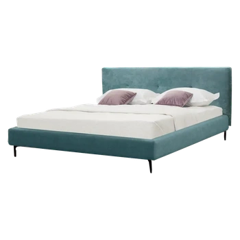 Двуспальная мягкая кровать Preferito 16 2000x2000 мм с подъемным механизмом Царга № 2